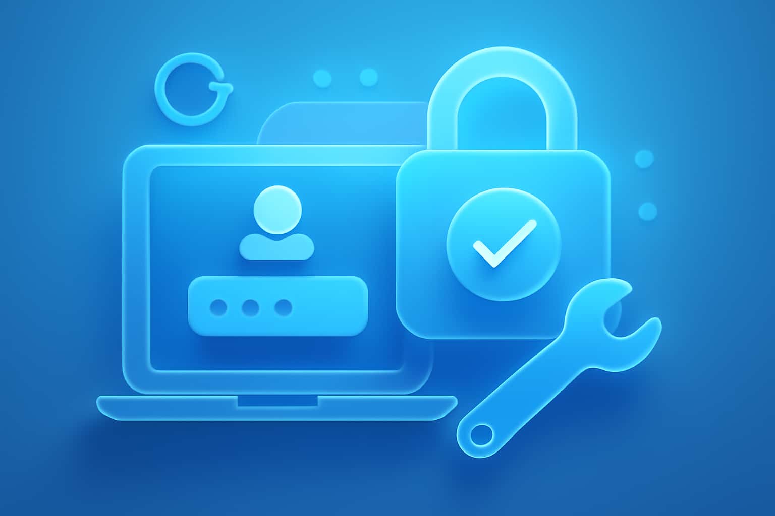 An informative scene showcasing troubleshooting for Lucky 11 login issues.